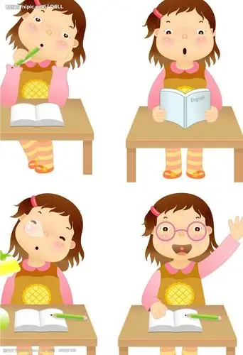 小学生漫画图片