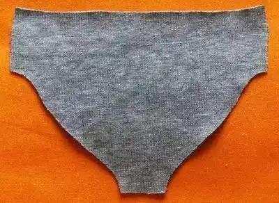 三,裁片--后片二,1:1纸样一,剪裁原稿:适合净腰围95cm以下,臀围100cm