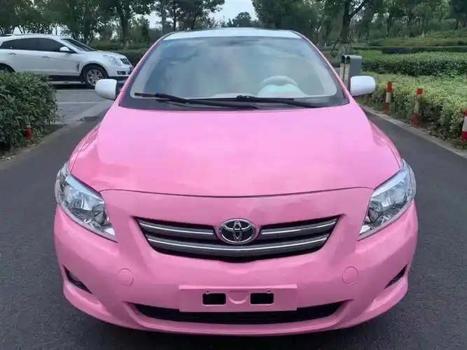 动力好.难得一见的改装.看车绝对不会让你失卡罗拉改装案例粉色