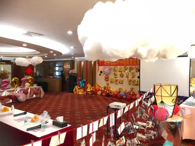 会场布置的温馨,舒适,家的氛围,年的氛围特别的浓厚!