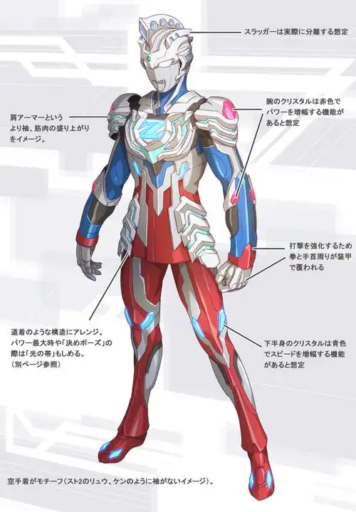 奥特曼:黑田老师绘制泽塔设计图,德尔塔天爪依旧十分帅气,尤其魔爪