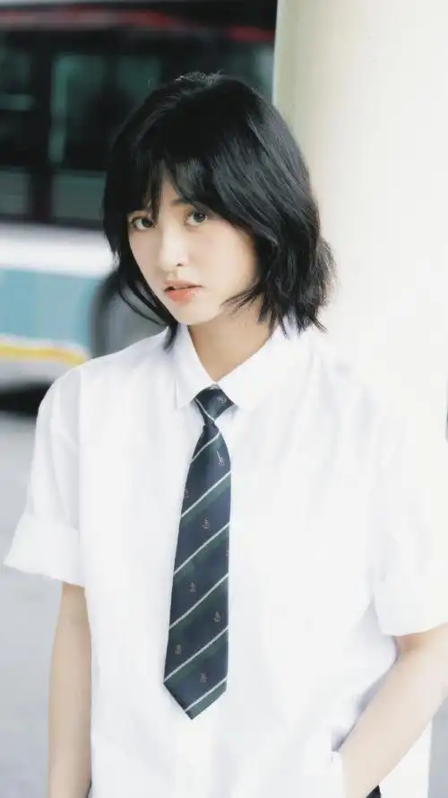 7415沈月 | 日系美少女95#沈月校服造型写真