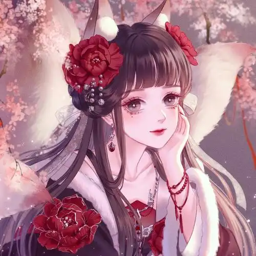 你们要的红色古风头像来喽