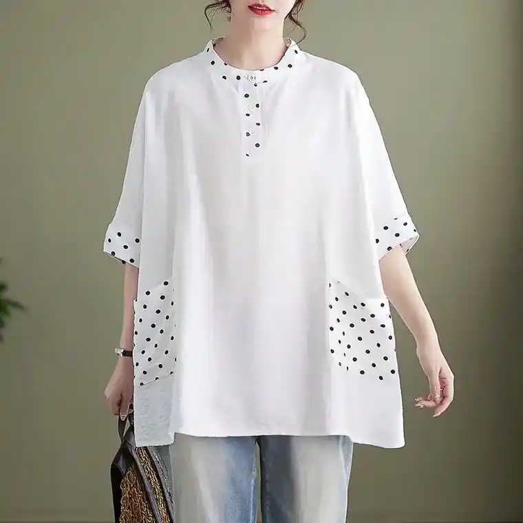 200斤大码女装文艺宽松棉麻上衣300斤.200斤大码女装文 - 抖音