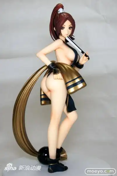 丰乳肥臀不知火舞女忍者装16pvc组图