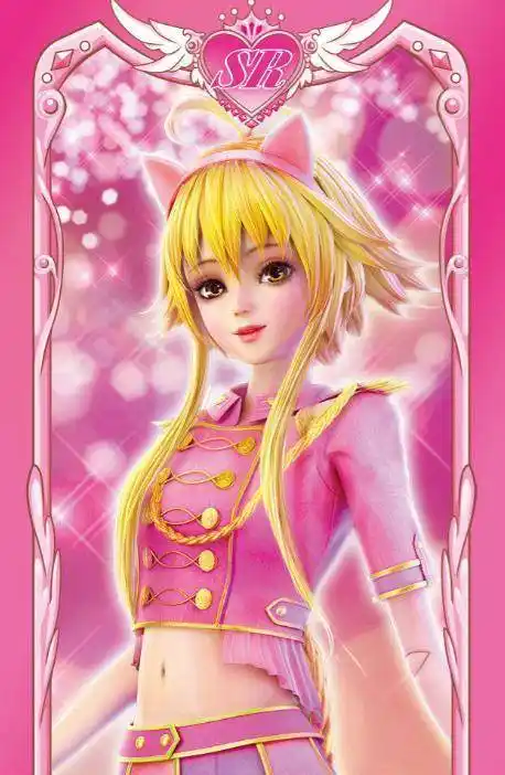 《叶罗丽》官方发布人物卡牌,冰公主一言难尽,孔雀亮彩换装了