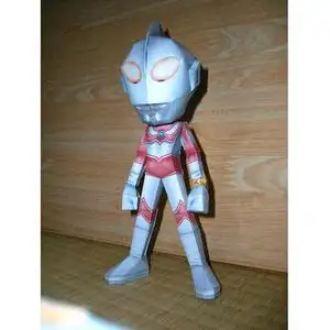 儿童手工折纸diy拼装立体3d纸模型 sd奥特曼卡通动画公仔玩偶制作