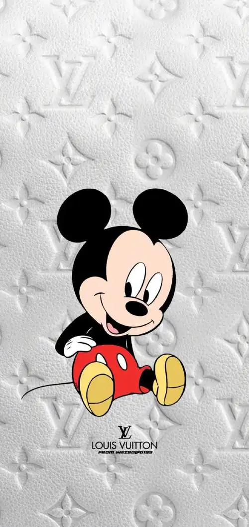 米奇和米妮的精彩生活壁纸:当米老鼠穿上了中国风,玩起了大品牌