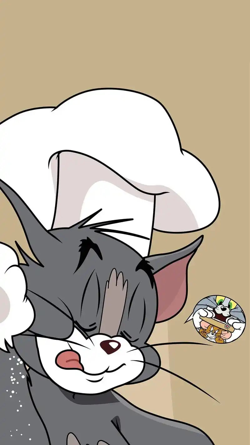 汤姆猫系列,#高清壁纸 #猫和老鼠壁纸 #可爱的人总是发现可 - 抖音