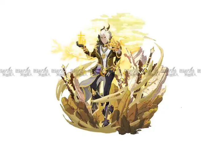 [原神]同人立绘--若陀龙王&萍姥姥 自机立绘,专武和技能模组