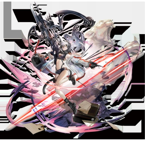 黑等干员的精2立绘