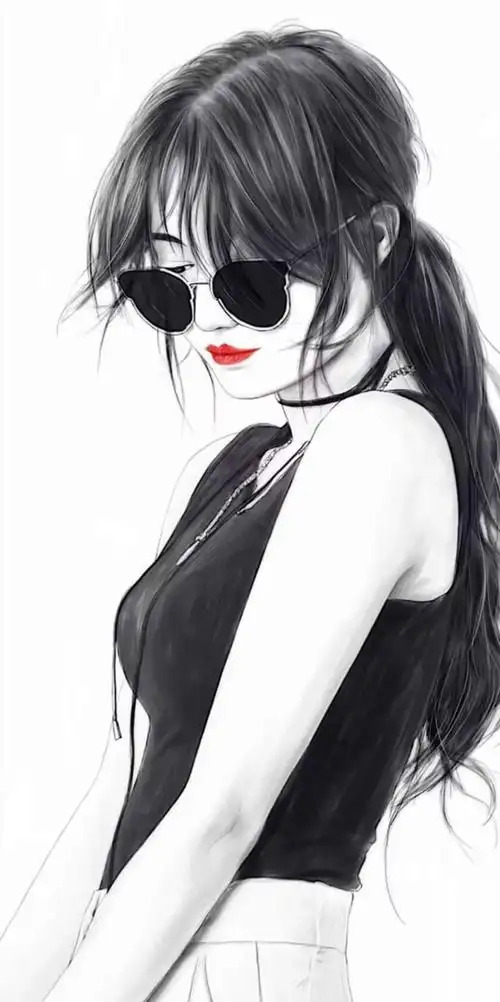 酷酷女孩_手机壁纸_唯美其他手机壁纸_我要个性网