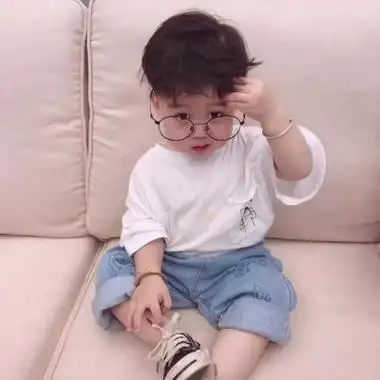 呆萌小可爱图片男生 超乖小男生头像大全