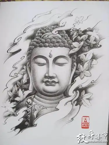 佛系纹身,佛系纹身手稿,佛系纹身手稿图案