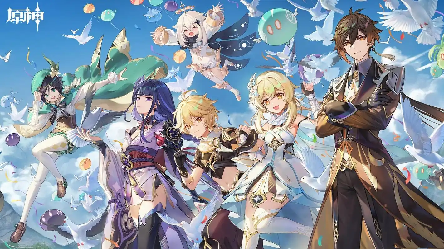 原神|人物壁纸|手机壁纸|ipad壁纸|电脑壁纸 p1可莉,琴,芭芭拉91