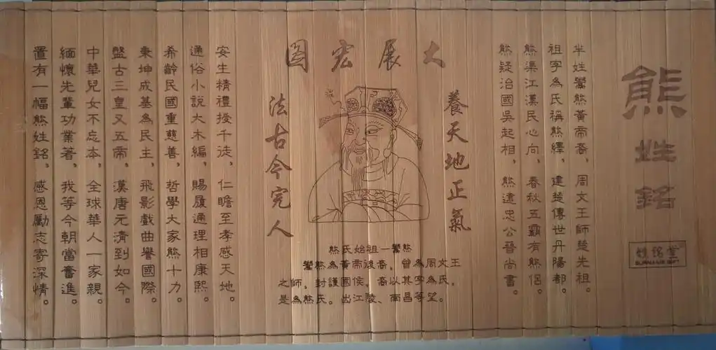 熊氏来源——与熊邦源共同完成