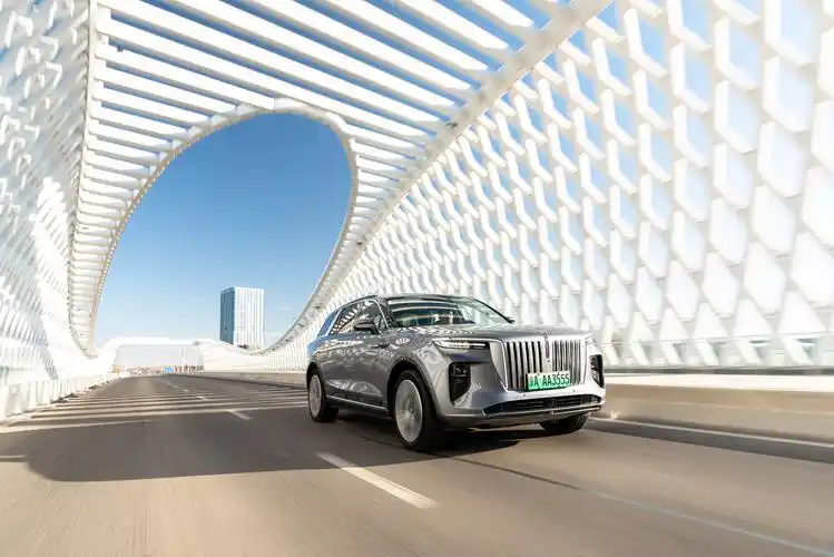 中式豪华纯电旗舰 试驾红旗e-hs9-车市号