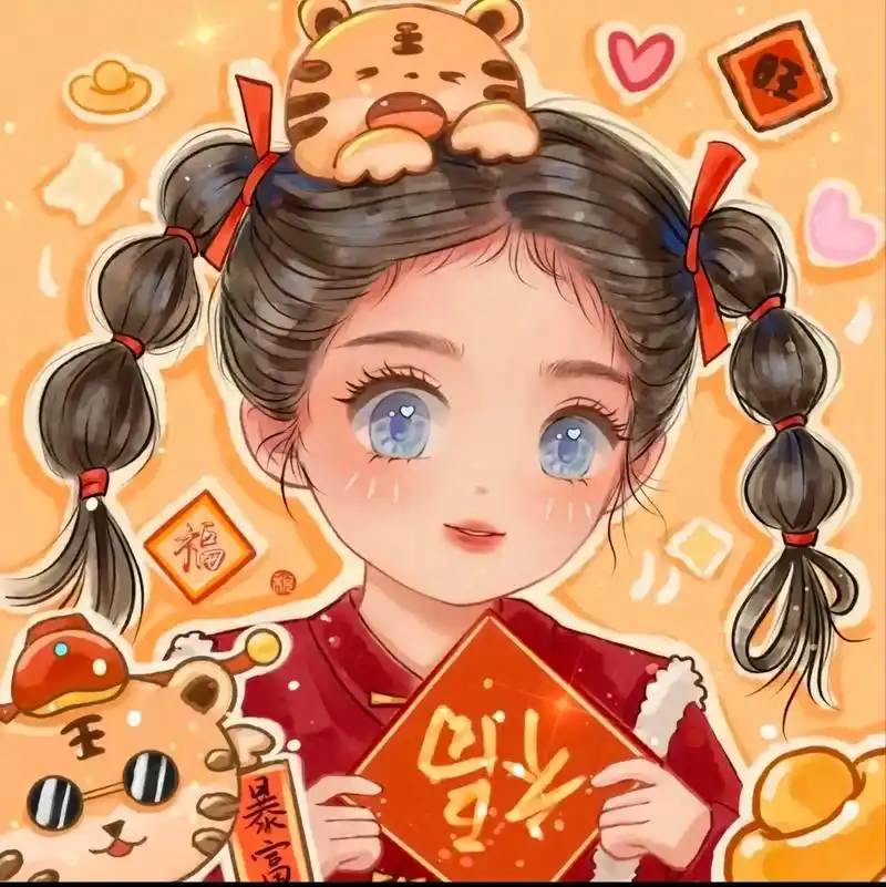 新年头像闺蜜版 - 抖音