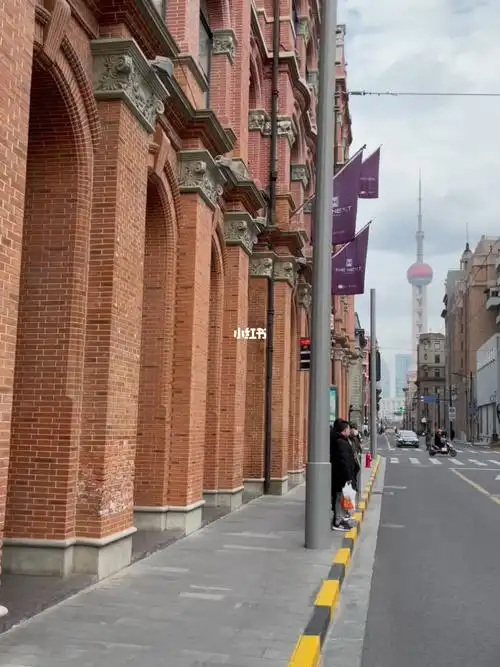 冬日上海黄浦区九江路江西中路路口随拍