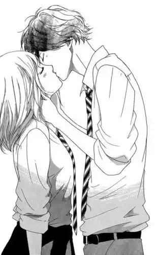 整理了一套情侣接吻的手绘图片一部分简笔画一部分比较好看的动漫