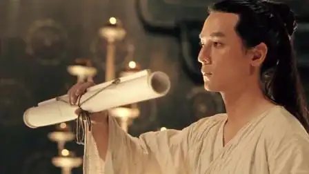 夜宴:吴彦祖带来一个卷筒,章子怡用这种方式打开,太惊艳了!