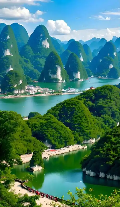 最能治愈人心的,便是这世间的山水风光#桂林山水甲天下 #好山 - 抖音