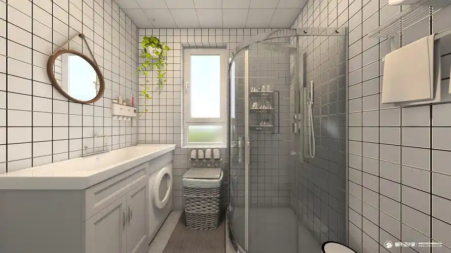 北欧风格卫生间装修设计效果图