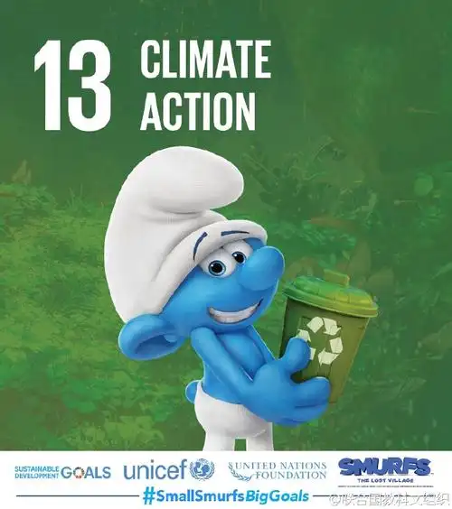 蓝精灵教你怎样实现可持续发展目标,一个小.