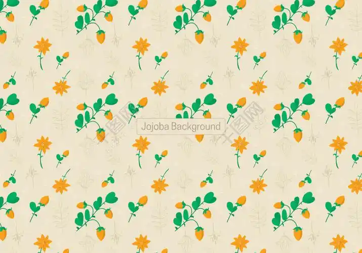 怀旧小碎花背景素材