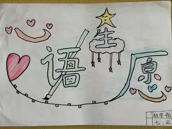 2019级3班 艺术字大赛参赛作品