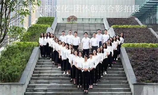 商务形象照丨团体创意合影拍摄案例