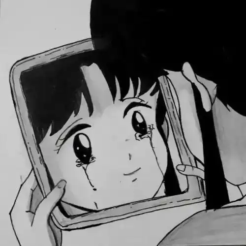 女生黑白头像丨心情不好的时候搞个头像丧一下