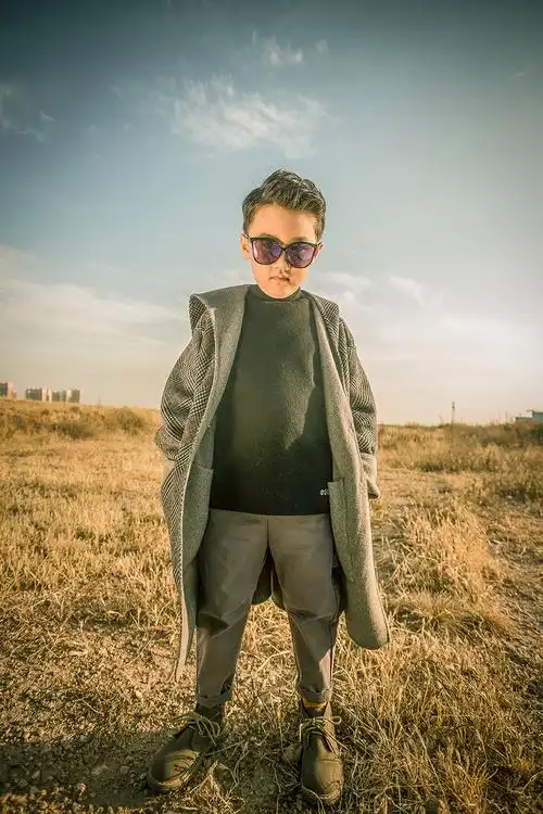 啵啵的儿童摄影作品《小帅男》