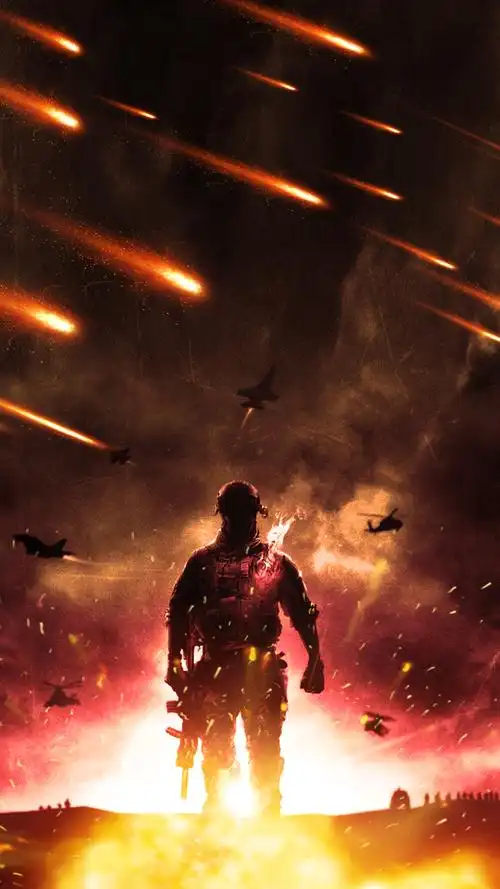 铁血战士火焰战场背景