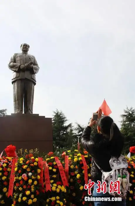 120个农村孩子湖南韶山纪念毛泽东诞辰120周年