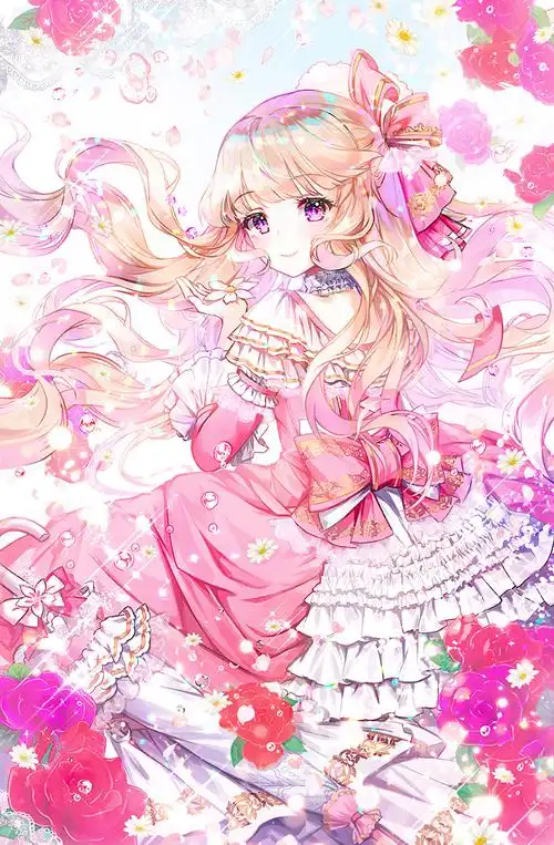 糖分超标,穿上甜美可爱洛丽塔服装后的二次元美少女也太戳了吧