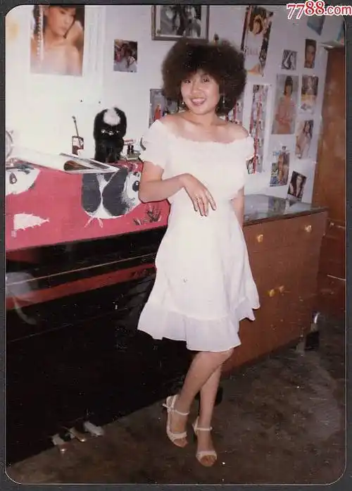 八十年代著名歌手:张蔷-价格:20元-se86719636-老照片-零售-7788收藏