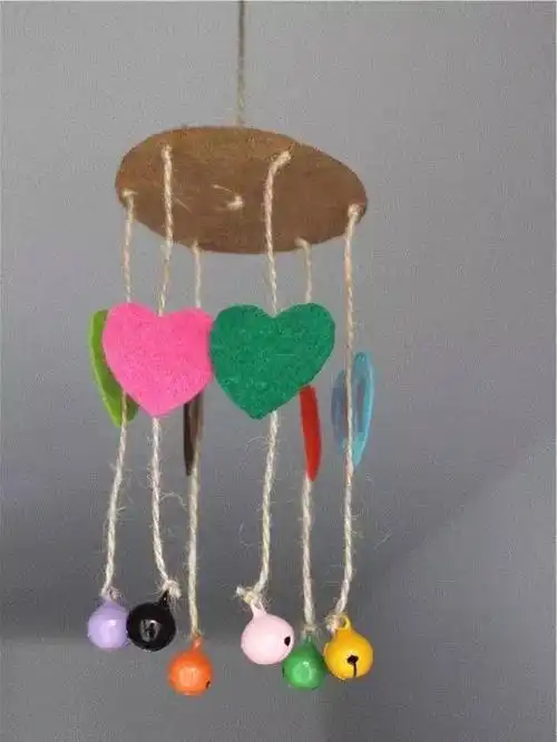 亲子手工:动听的小风铃