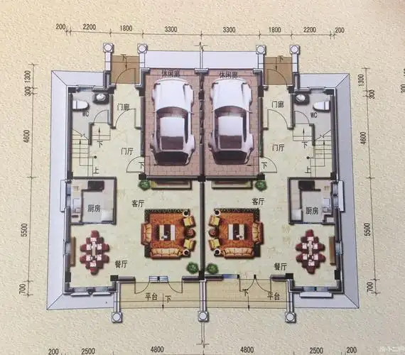棋盘山碧桂园 双拼别墅低于市场价165万200平大花园手慢无