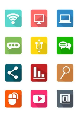 电脑公司应用图标图片