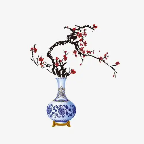 梅花花瓶