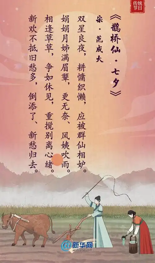 爱在七夕共与诗词话相思