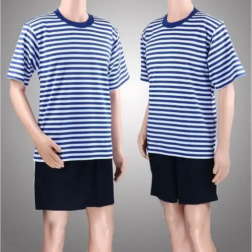 陆战队海军t恤际华3543厂货海魂衫体能服短袖短袖夏季t恤短裤海军衫特