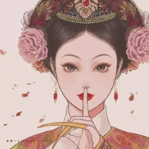 甄嬛传女生手绘头像