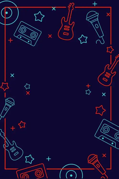 炫彩时尚音乐节高清背景