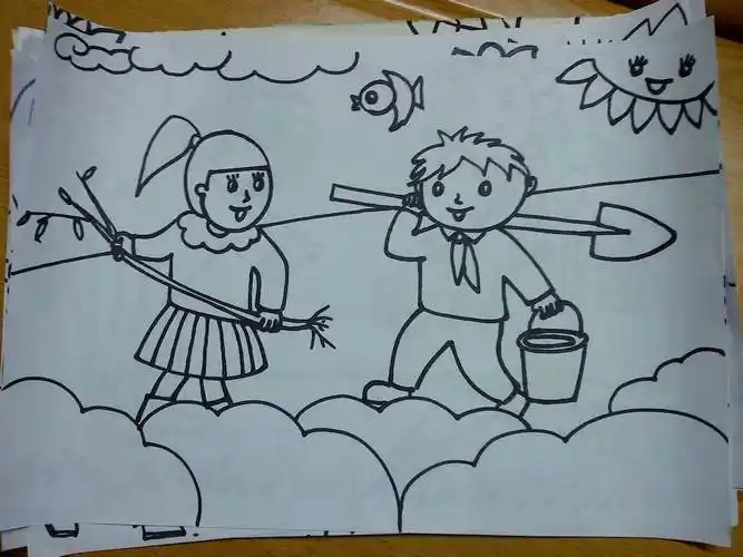 劳动节简笔画劳动节简笔画简单又漂亮