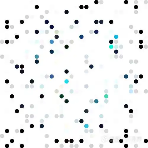 蓝色的随机点的背景下,创意设计模板