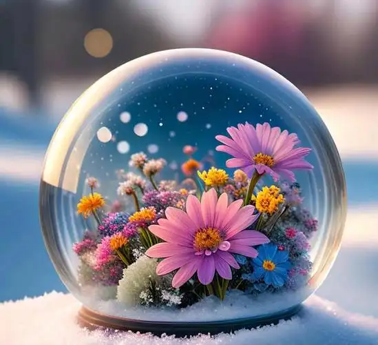 二者有机结合,便有了唯美意境和瑰丽之姿.