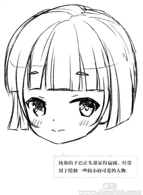 零基础漫画入门-3.面部的解构和定位