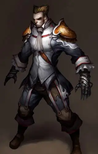 游戏角色原画作品选